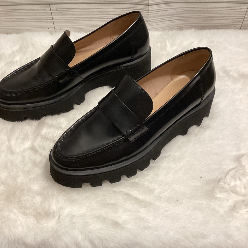 Women’s H&M Y2K Fashionable Chunky Loafers Size 8.5 - Picture 4 of 9